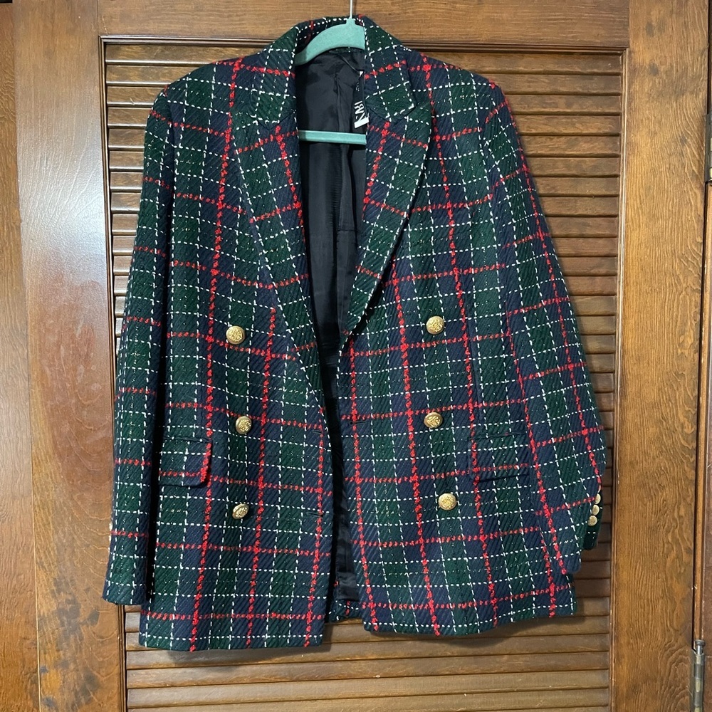 Zara blazer with matching skirt
